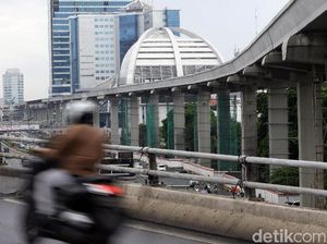 Proyek Pembangunan LRT Jabodebek Mundur dari Target