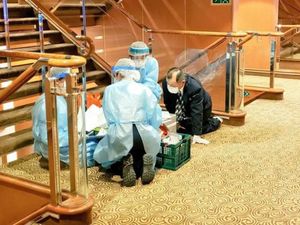 10 Penumpang yang Dikarantina di Kapal Pesiar Jepang Positif Virus Corona