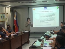 Pusdokkes Polri Beri Pelatihan DVI ke Polisi Filipina di Manila