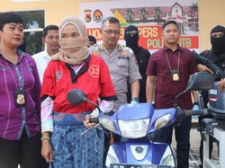 Mahasiswi Pencuri Motor di Lombok Ditangkap Polisi