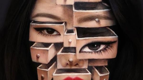 Deretan Makeup Ilusi Ini Dijamin Bikin Kepala Pusing