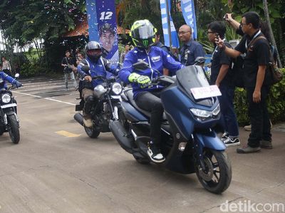 Gaya Valentino Rossi Naik Yamaha All New Nmax