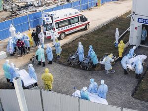 Rumah Sakit Kilat Virus Corona di Wuhan Mulai Rawat 50 Pasien