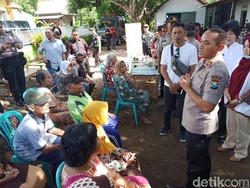 Antisipasi Virus Corona, Ini yang Dilakukan Polisi Kepada Warga di Kediri