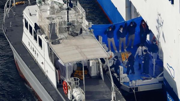 10 Penumpang Kapal Pesiar di Jepang Positif Corona