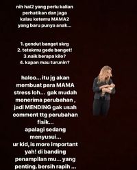 Pesan Menohok Aura Kasih untuk Pelaku Body Shaming Ibu Menyusui