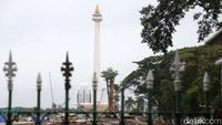 Pemprov DKI Tanam 573 Pohon Pengganti di Kawasan Monas