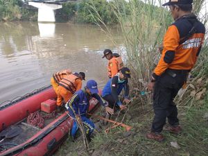 Bocah 6 Tahun Tenggelam di Sungai Cimanuk Indramayu Saat Memancing