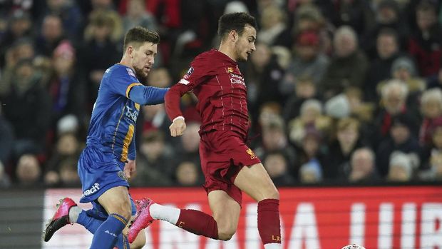 Hasil Piala FA: Pemain Bocah Bawa Liverpool Tekuk Shrewsbury