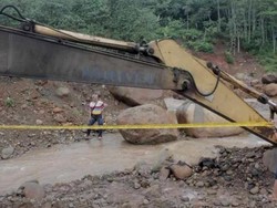 Polisi Pekalongan Bekukan Galian C Ilegal, Belasan Truk Disita