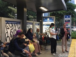 Miris! Halte TransJ Dukuh Atas Jadi Sasaran Vandalisme