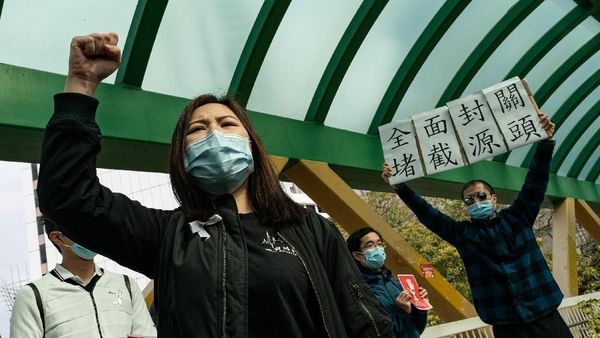 Staf Medis Hong Kong Tuntut Perbatasan China Ditutup Imbas Corona