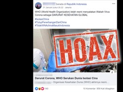 Benarkah WHO Serukan Agar Dunia Isolasi China karena Virus Corona?