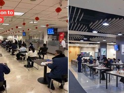 Makan Harus Sendiri, Kantin di China Terlihat Seperti Tempat Ujian karena Virus Corona
