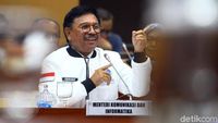 Ekspresi Menkominfo Saat Indonesia Tak Jadi Merdeka Sinyal 2020