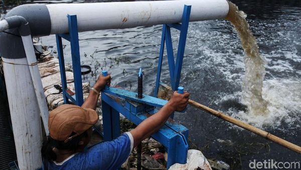 120 Jam Lebih Mesin Pompa Sedot Banjir Periuk Tangerang