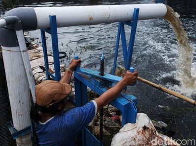 120 Jam Lebih Mesin Pompa Sedot Banjir Periuk Tangerang