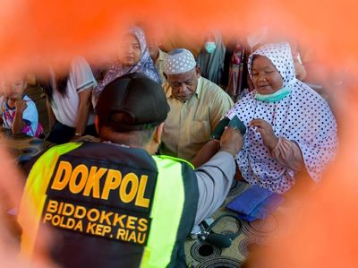 Pemeriksaan Kesehatan Warga Kota Tua Penagi