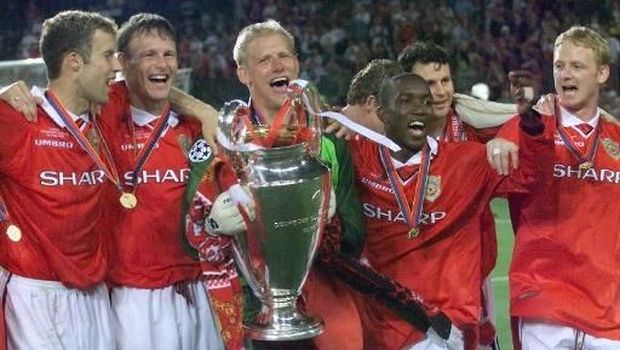 MU meraih treble di musim 1998/99.