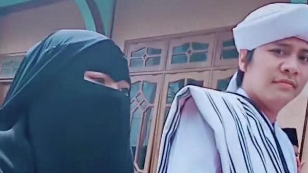 Potret Istri Viral di TikTok karena Antar Suaminya Menikah Lagi