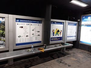 Coretan di Halte Dukuh Atas Sudah Dibersihkan, Pelaku Diburu Polisi