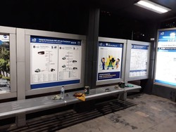 Coretan di Halte Dukuh Atas Sudah Dibersihkan, Pelaku Diburu Polisi