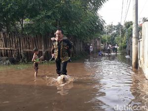 Sungai Welang Meluap Sebabkan Empat Dusun di Pasuruan Banjir