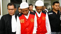 Dua Eksekutor Pembunuh Pupung-Dana Tertunduk Lesu di Persidangan