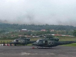 Cuaca Buruk, Tim Pencari Batal ke Lokasi Diduga Heli MI-17