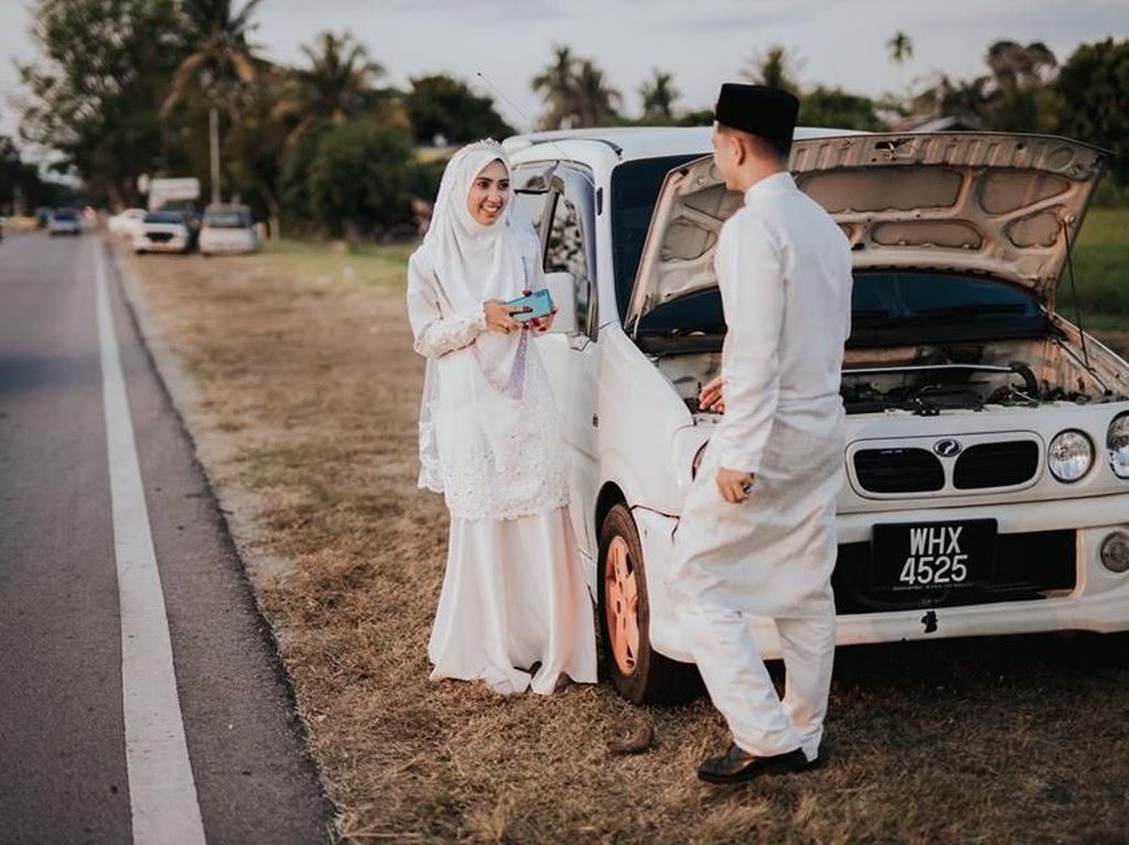 Viral Foto Pernikahan Dianggap Aneh, Kisah Cinta Pasangan Ini Mirip FTV Viral Foto Pernikahan Dianggap Aneh, Kisah Cinta Pasangan Ini Mirip FTV