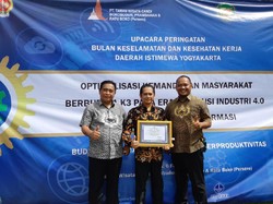 Brantas Abipraya Raih Zero Accident di Proyek Jaringan Irigasi DIY