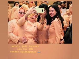 Kecantikan Gista Putri Selalu Curi Perhatian, Jadi Rebutan Foto Bareng Kecantikan Gista Putri Selalu Curi Perhatian, Jadi Rebutan Foto Bareng