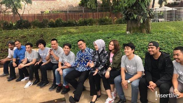 Ridwan Kamil dan Pemain Milea