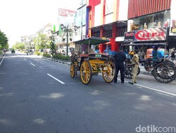 Pengumuman Luur...Malioboro Bebas Kendaraan Bermotor Sampai Malam Nanti