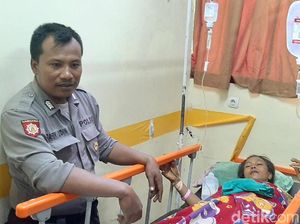 Tanpa Sebab Jelas, Seorang Suami Bacok Istri Saat Bersama Cari Rumput