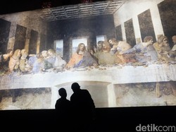 Masih Pandemi, Perjamuan Terakhir Leonardo da Vinci Bisa Dilihat Publik