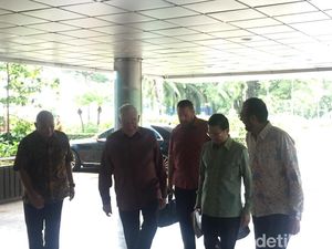 Bos Besar Freeport Merapat ke Kantor Erick Thohir