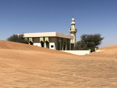 Foto Desa Terkubur nan Mempesona dari Dubai
