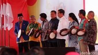 Momen Jokowi Hadiri HPN di Kalsel
