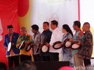 Momen Jokowi Hadiri HPN di Kalsel