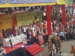 Sah! Menparekraf Wishnutama Buka Cap Go Meh Bogor 2020