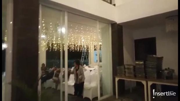 Tempat resepsi pernikahan Vanessa Angel dan Bibi Ardiansyah