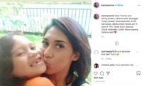 Karen Pooroe dan putrinya, Zefania