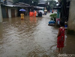 Banjir DKI Rendam 62 Kelurahan-2.399 Warga Mengungsi, Ini Data Curah Hujan