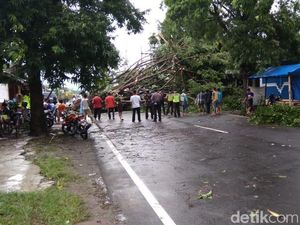 Dampak Angin Kencang di Blitar, Ratusan Rumah di Enam Kecamatan Rusak