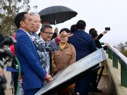 Kunjungi Mount Ainslie, Jokowi Pelajari Pembangunan Ibu Kota dari Australia