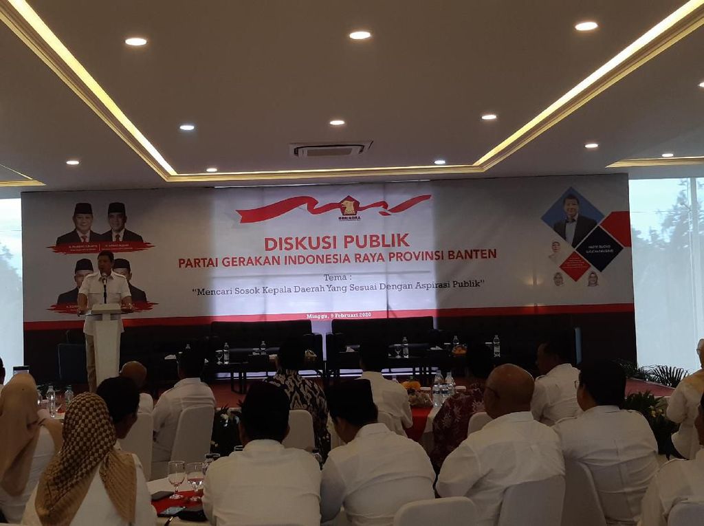 Adik Prabowo Minta Gerindra Banten Pilih Kepala Daerah Antikorupsi Adik Prabowo Minta Gerindra Banten Pilih Kepala Daerah Antikorupsi