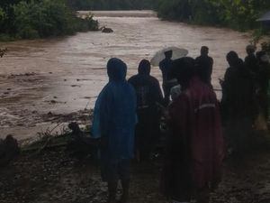 Anggota Babinsa Hilang Terseret Arus di Sungai Yeh Ho Tabanan Bali