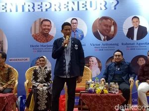 Sandiaga Curhat Kegagalan di Pilpres 2019 ke Kaum MIilenial