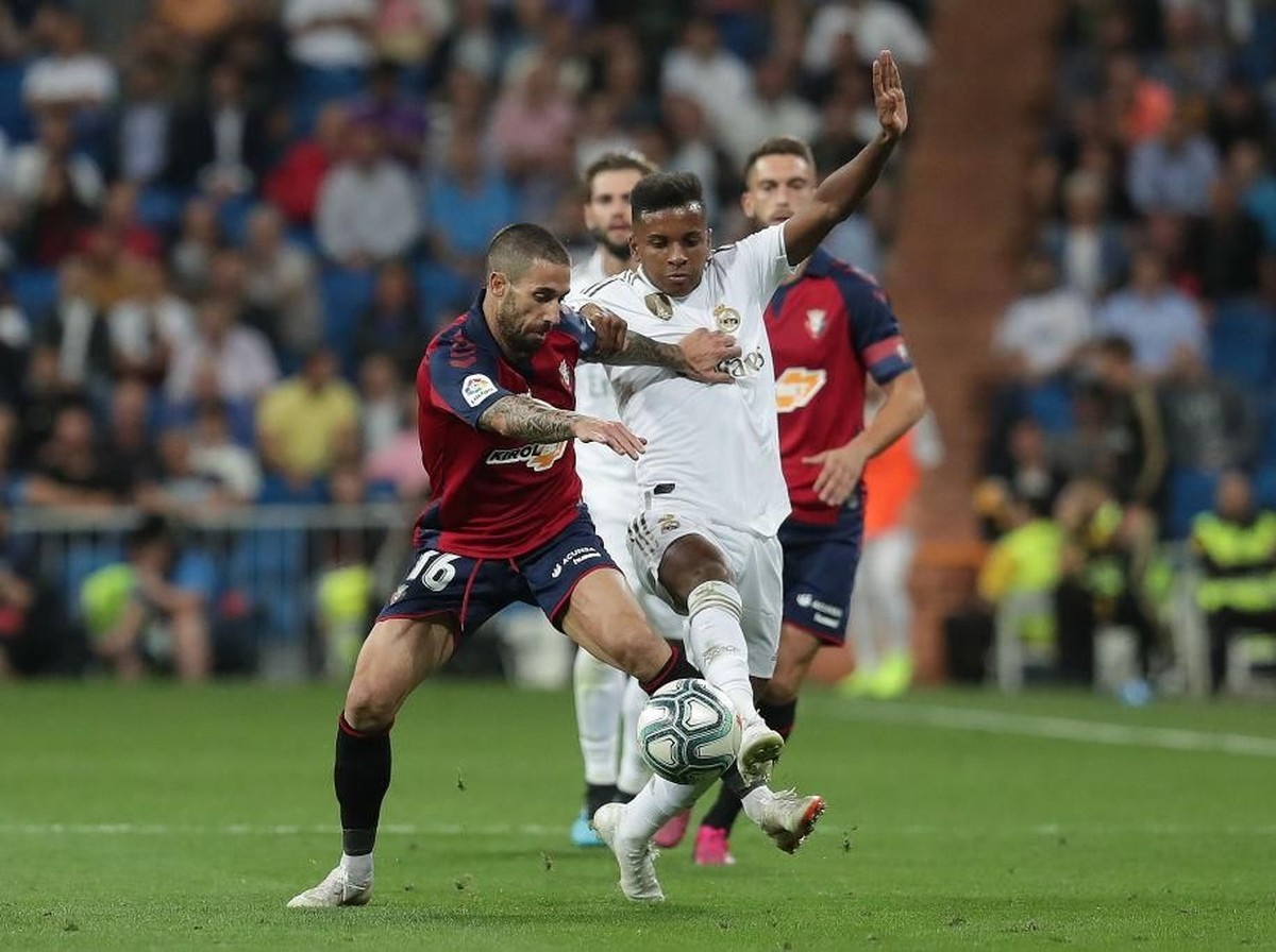 Madrid belum kalah dari Osasuna di 10 pertemuan terakhir. Foto: Gonzalo Arroyo Moreno/Getty Images